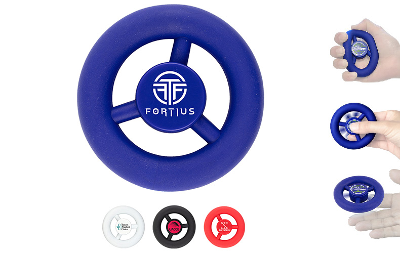 Rubber Grip and Squeeze Spinning Stress Relieving & Exerciser Rubber Grip and Squeeze Spinning Stress Relieving & Exerciser
